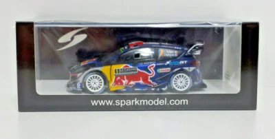 MODELLINO AUTO 1:43 SPARK FORD FIESTA WRC S. OGIER WINNER RALLY MONTE CARLO 2017 - Immagine 1 di 4