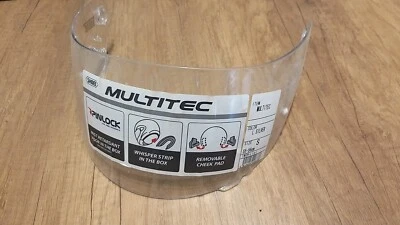 SHOEI CX-1V  Visiera per Caschi X-Spirit/Raid2/Multitec - Trasparente - Immagine 1 di 4