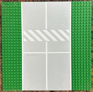 Lego Placa Construcción 32x32 Recta 7N Verde Gris Calle Inicio Objetivo 6339 2358p02 - Imagen 1 de 1