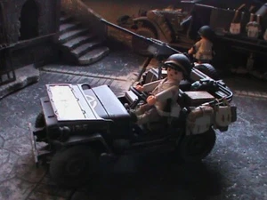 PLAYMOBIL CUSTOM JEEP +SUBOFICIAL (FRANCIA-1945) REF-007 - Bild 1 von 16