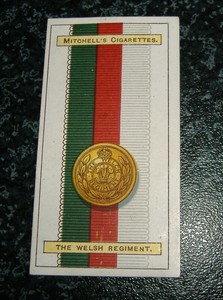 Stephen Mitchell - Army Ribbons & Buttons No19 - The Welsh Regiment