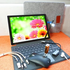 XXL SET Surface Pro 5 POWER Convertible METALL l 12 Zoll 2K TOUCH Windows 11 SSD - Bild 1 von 13