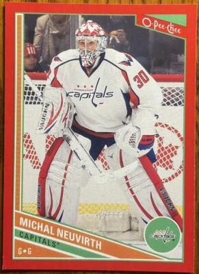 2013-14 O-Pee-Chee Red Michal Neuvirth #332 Washington Capitals - Image 1 of 2