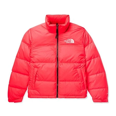 CHAQUETA ACOLCHADA THE NORTH FACE para hombre - "1996 RETRO NUPTSE" - Coral brillante Foto 1 de 2