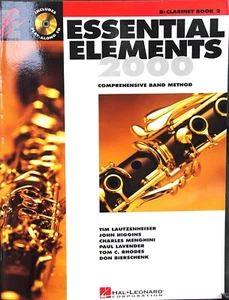 Essential Elements 2000 for Bflat Clarinet book 2 with playalong C.D. - Picture 1 of 1