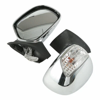 Pair Turn Signal Rear View Side Mirrors Fit For Honda Goldwing 1800 GL1800 01-17 - Изображение 1 из 4