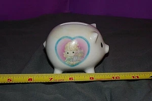 Enesco Precious Moments Collectors Club Piggy Bank 2001 - Picture 1 of 7