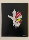 Bleach Ichigo Mask Acrylic Painting on Canvas-11x14 inches