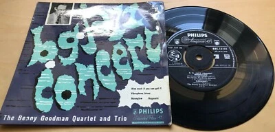 BENNY GOODMAN JAZZ EP SINGLES X 3 - STORY X 2 & B. G. CONCERT UK VINYL 7" 45 Foto 1 de 4