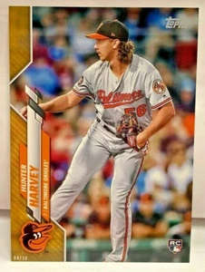 Hunter Harvey 2020 Topps Serie 2 Übergröße 5x7 RC #364 Gold #' D 4/10 - Orioles - Bild 1 von 2