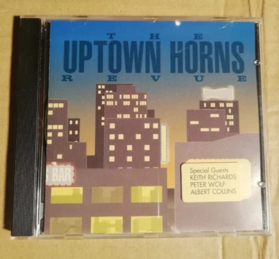 THE UPTOWN HORNS REVUE - KEITH RICHARDS / PETER WOLF -  CD - GEE-DEE 1995 (J547) - Bild 1 von 3
