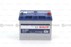 BATTERIA PER AUTO BOSCH S4 70 AH AMPERE 630 EN 12 VOLT SILVER S4 026 0092S40260 - Foto 1 di 1