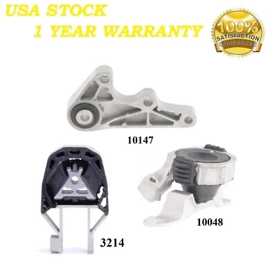 Montaje de motor y transmisión 3 piezas para Volvo C30 2007-2013/C70 2006-2013 2,5 L Foto 1 de 4