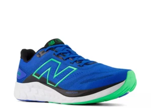 MEN'S NEW BALANCE FRESH FOAM ROAV 680 V v8 RUNNING SHOES Blue Neon Green NEW/Box - Picture 1 of 8