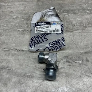 OEM Hyundai X520-110003 90 Degree Elbow Fitting, New - Picture 1 of 8