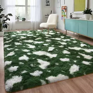 "Shaggy Area Rug, Soft Plush High Pile Non-Slip Indoor Rug for Living Room Decor - Picture 1 of 48