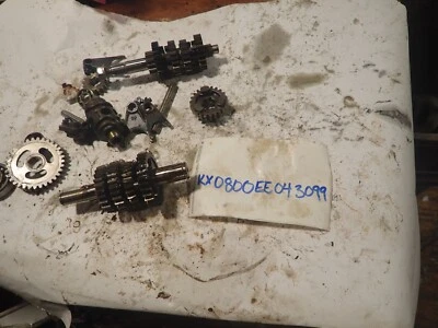 1984? Caja de cambios de transmisión Kawasaki KX 80 80 Foto 1 de 4