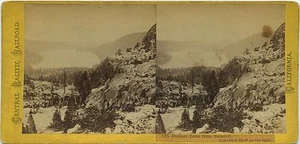 C.P.R.R Hart/Watkins series # 125 Donner Lake from Summit 1860's - Bild 1 von 2