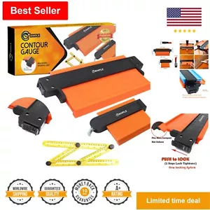 Contour Gauge Profile Tool with Lock - 5" and 10" Widen Outline Shape Duplicator - Picture 1 of 7