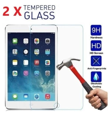 {Pacote com 2} Protetor de tela de vidro temperado HD transparente para iPad 10.2 7ª 8ª 9ª geração - Imagem 1 de 4