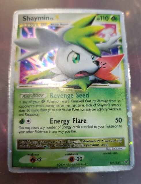 Card Pokemon Shaymin V Original Copag, Jogo de Tabuleiro Original Copag  Nunca Usado 72409210