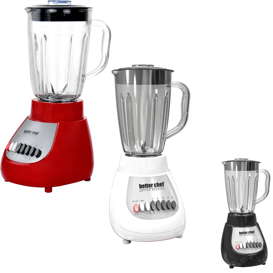 Better Chef Classic 10-Speed 5-Cup Glass Jar Blender Versatile and Durable - Image 1 of 1