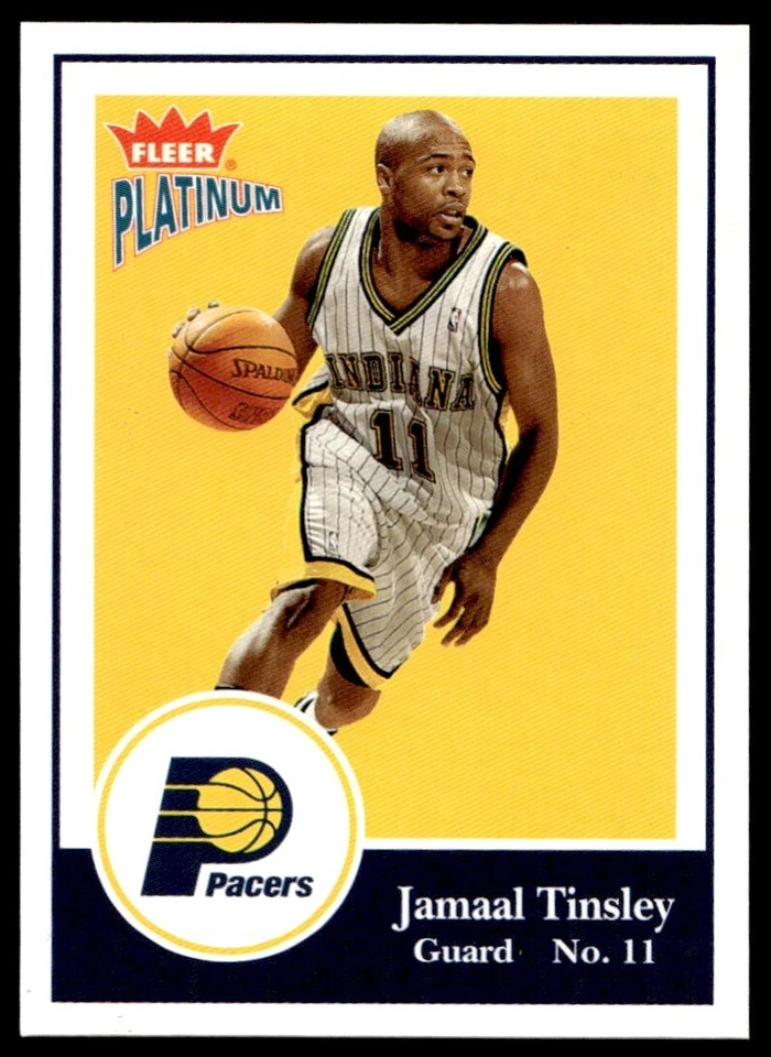 2003-04 Fleer Platinum Jamaal Tinsley Indiana Pacers #8 - Image 1 of 2