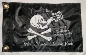 Custom Jimmy Buffett Rum Pirate Safety Flag Recumbent Trike ATV JEEP Sailboat - Picture 1 of 4