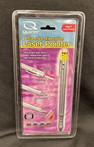 Puntero láser Quartet 4 en 1 - puntero, luz LED, bolígrafo, lápiz óptico PDA - Imagen 1 de 2