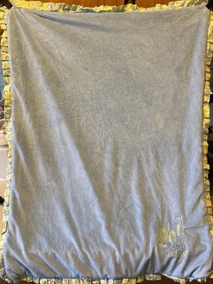 Dr. Seuss Oh The Places You'll Go Crib Blanket Baby Nursery Decoration - Image 1 of 4