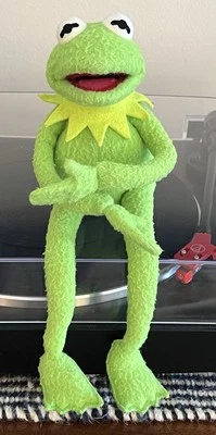 KERMIT The Frog Wired Poseable 12" Plush By Applause Muppets Jim Henson - Image 1 of 4