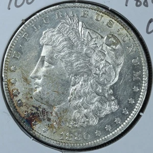 Dólar de plata O Morgan 1880 - Nueva Orleans - Imagen 1 de 2