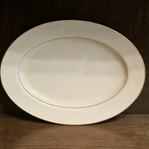 Vintage Early 20th century 1920 - 1939 Norleans WHITE LACE 12" Platter JAPAN - Picture 1 of 5