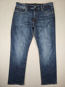 Pantalones de mezclilla Lucky Brand para hombre talla 37x29,5 410 atléticos calce recto elásticos lavado oscuro - Imagen 1 de 9