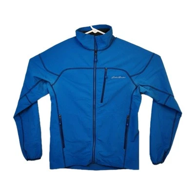 LOT OF 2 - Eddie Bauer full-zip men's windbreaker jackets,S, 1 red, 1 blue - Image 1 of 4