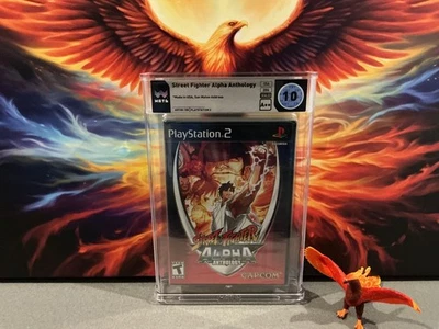Street Fighter Alpha Anthology PS2 2006 Graded WATA 10 A++ Not CGC VGA 🐦‍🔥 - Image 1 of 2