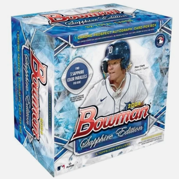 2024 Bowman Sapphire Edition Baseball Hobby Box Factory Sealed - Image 1 of 1