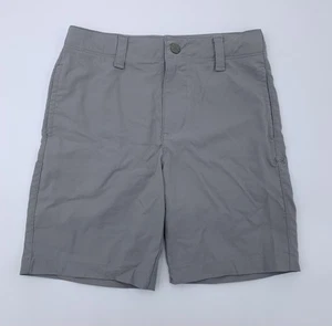 Under Armour Boys Grey Golf Shorts With Adjustable Waist Size 5 - Picture 1 of 3