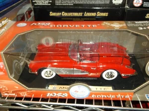 Motor max 1/18 1958 chevrolet corvette red NIB - Picture 1 of 1