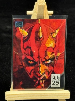 Darth Maul Galaxy 7 Topps Star Wars Chrome Galaxy 2024 #AM-6 - Image 1 of 3