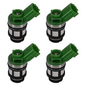 Conjunto de 4 inyectores de combustible para Nissan Xterra 2.4L 2000-2004 16600-1S700 JS4D-5 - Imagen 1 de 12