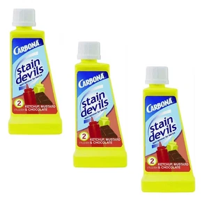 Carbona Stain Devils 2 Wäschefleckenentferner 3er Pack je 1,7 flüssige Unzen - Bild 1 von 3