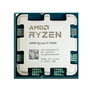 AMD AM5 Ryzen 5 7500F 6 Core 3.7GHz CPU OEM Tray Version NO Cooler - Picture 1 of 1