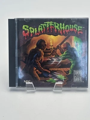 Splatterhouse (Turbo Grafx 16 tg16) NEC-1 Complete in Case Turbografx (1990) - Image 1 of 4