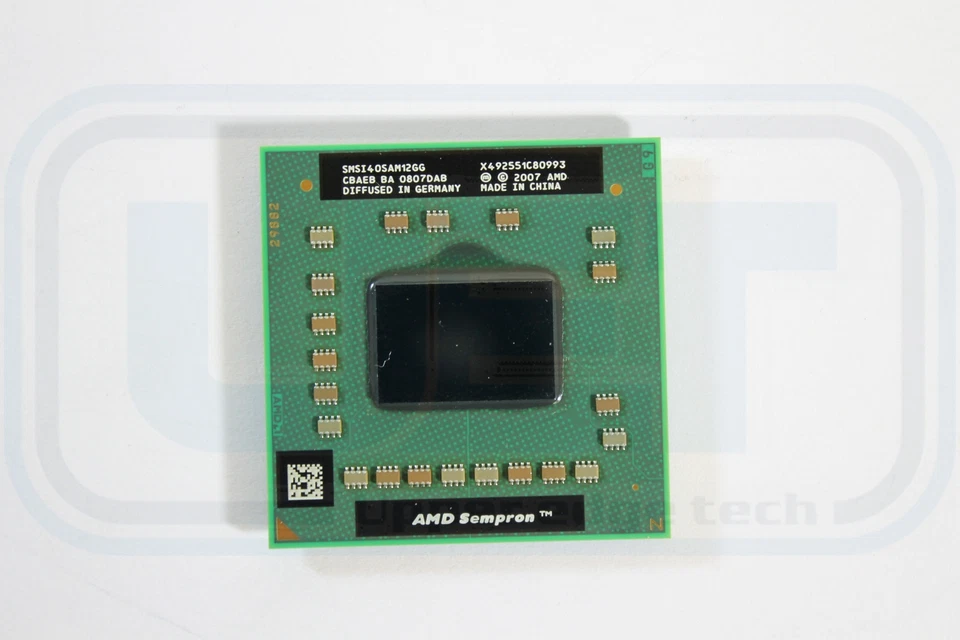 AMD Laptop Processor SMSI40SAM12GG Mobile Sempron SI-40 2.0GHz Tested - Image 1 of 3