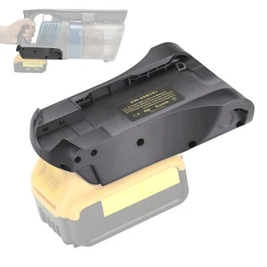 Adapter for Shark Vacuum Cleaner power by Dewalt 20V Max Battery DCB203 DCB204 - Picture 1 of 15