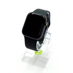 Unlocked Apple Watch Series 5 44MM Space Gray Aluminum Black MWW12LL/A - Photo 1 sur 3