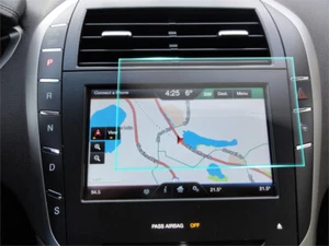 Crystal Clear Screen Protector for 2014 Lincoln MKZ Vehicle Navigation - Picture 1 of 12