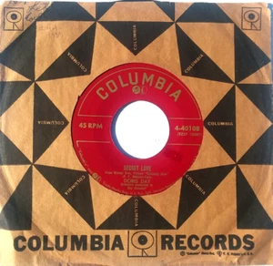 DORIS DAY - Secret Love / The Deadwood Stage - Vinyl 1953 45 RPM Columbia 440108 - Imagen 1 de 6