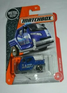Matchbox MBX 2017 Heroic Rescue 70/125 - Hecho por metro azul policía - Imagen 1 de 3